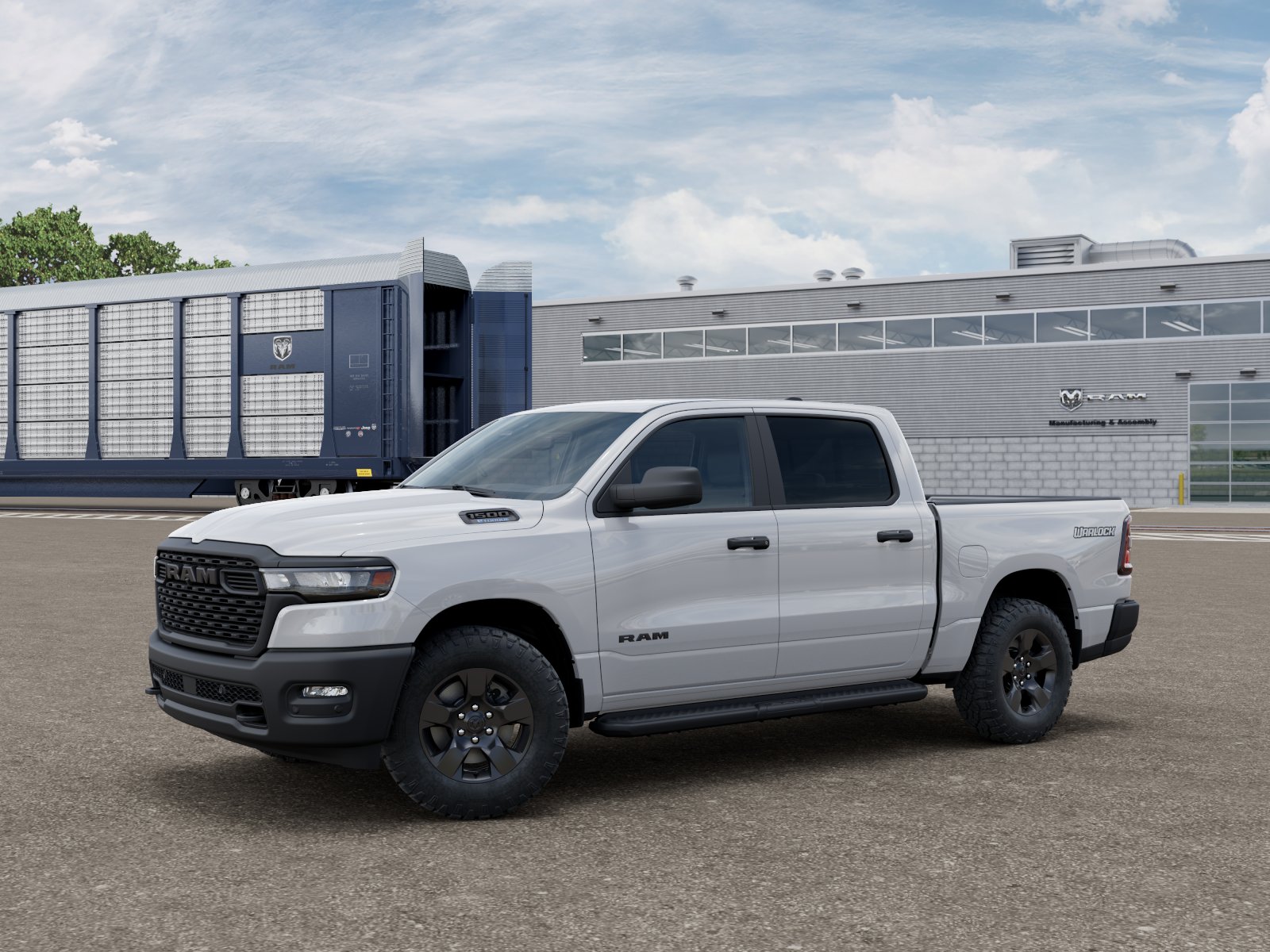 New 2026 Bright White Clear-Coat Exterior Paint RAM  image 3