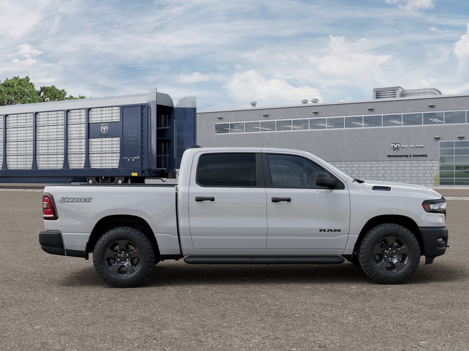 New 2026 Bright White Clear-Coat Exterior Paint RAM  image 21