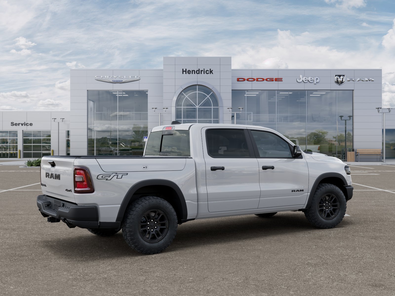 New 2026 Bright White Clear-Coat Exterior Paint RAM Rebel image 42