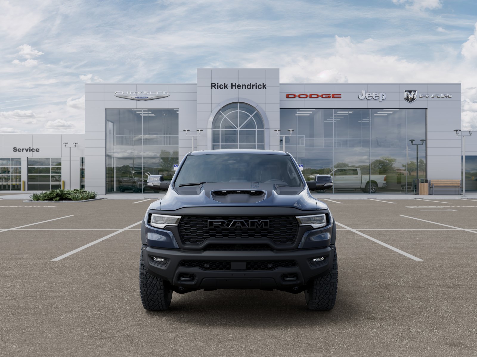 New 2026 Forged Blue Metallic Exterior Paint RAM RHO image 33