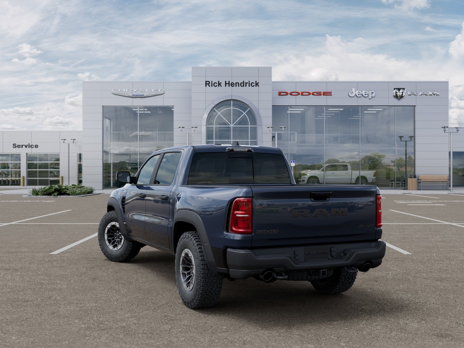 New 2026 Forged Blue Metallic Exterior Paint RAM RHO image 31