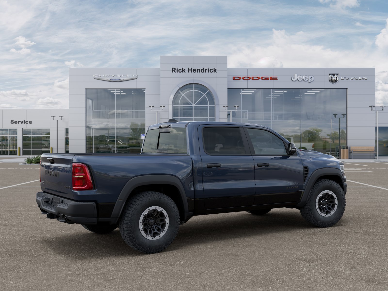 New 2026 Forged Blue Metallic Exterior Paint RAM RHO image 32