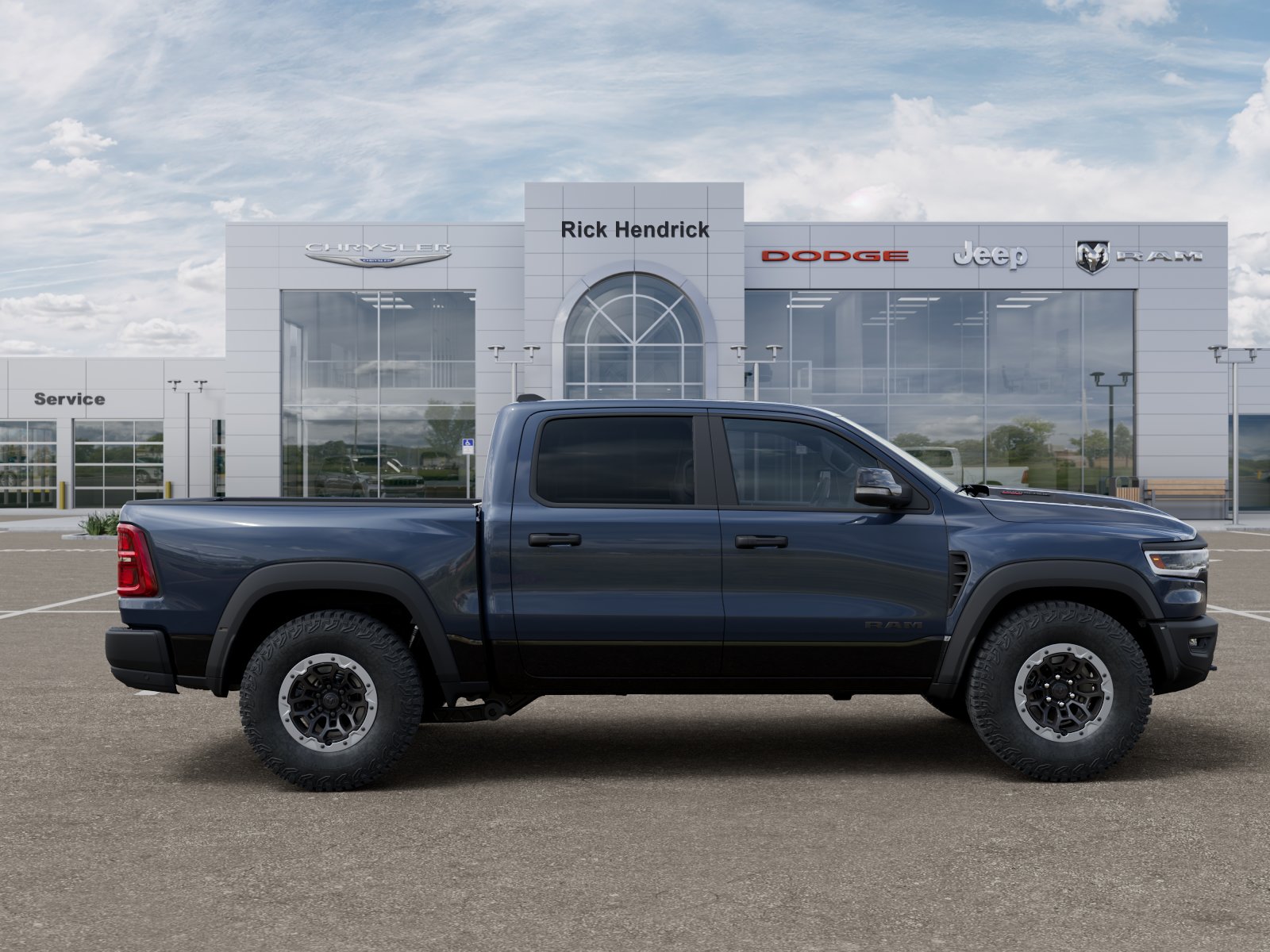 New 2026 Forged Blue Metallic Exterior Paint RAM RHO image 48