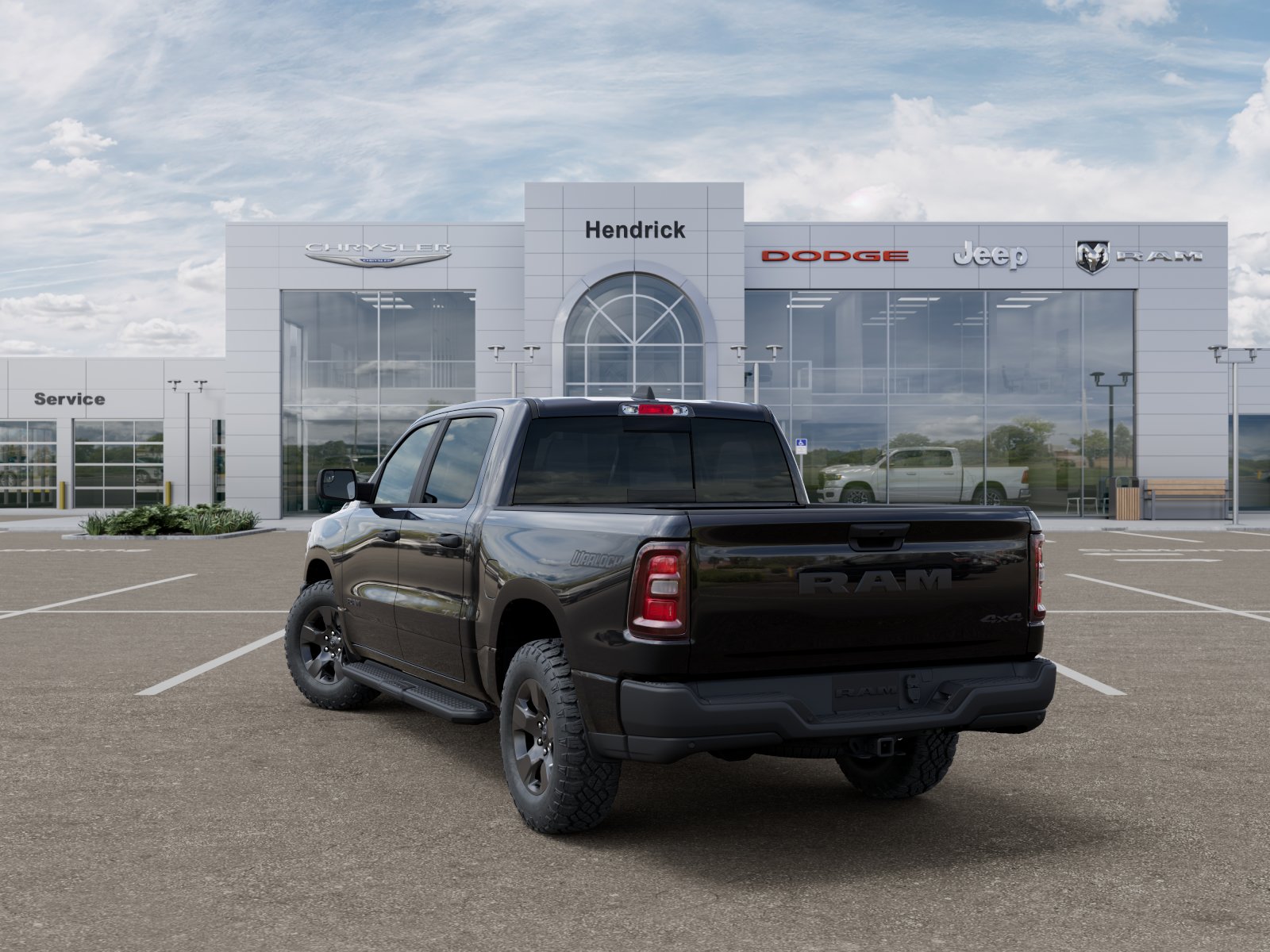 New 2026 Diamond Black Crystal Pearl-Coat Exterior Paint RAM Warlock image 38