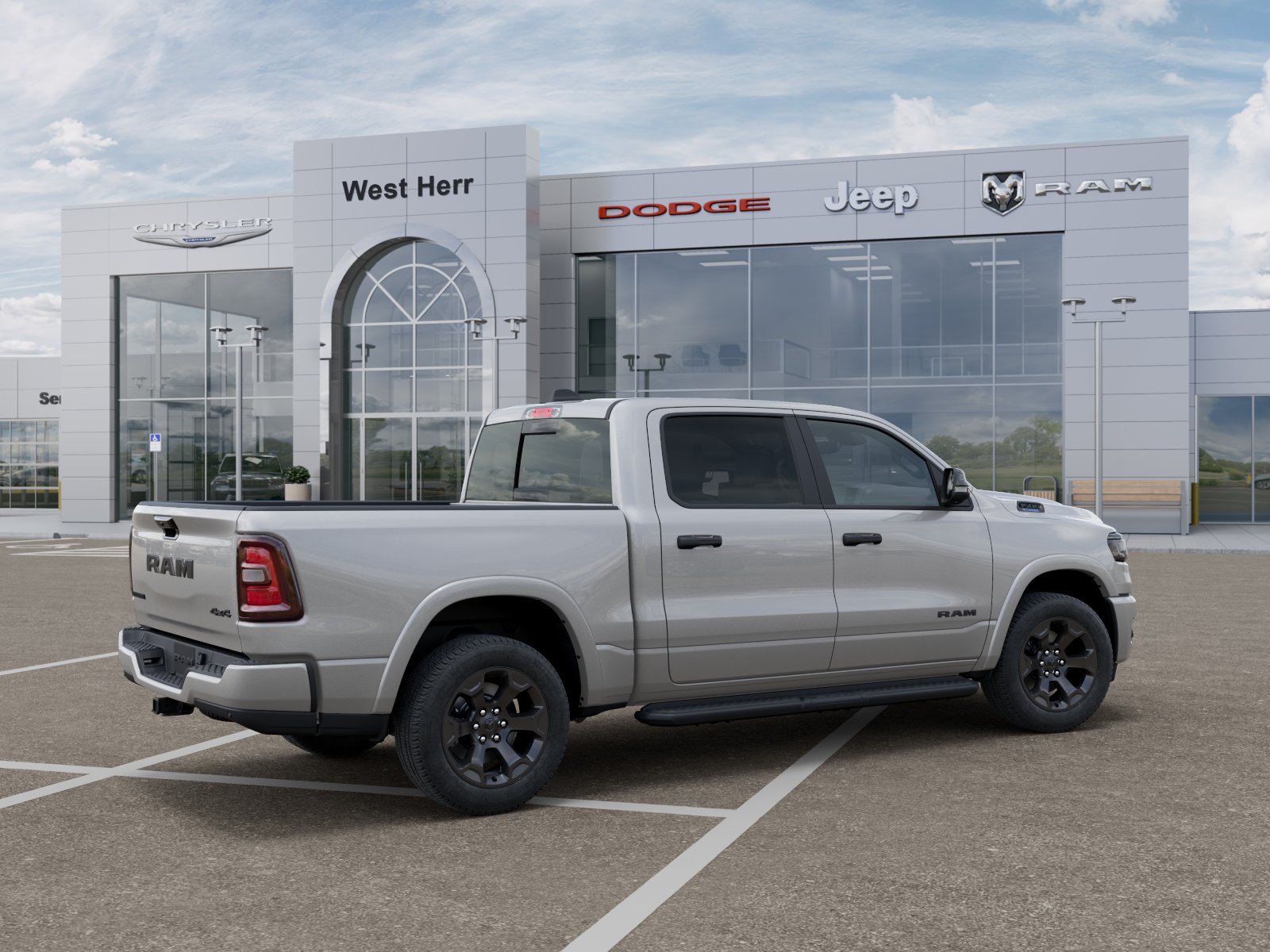 New 2026 Silver Zynith Exterior Paint RAM Big Horn/Lone Star image 16