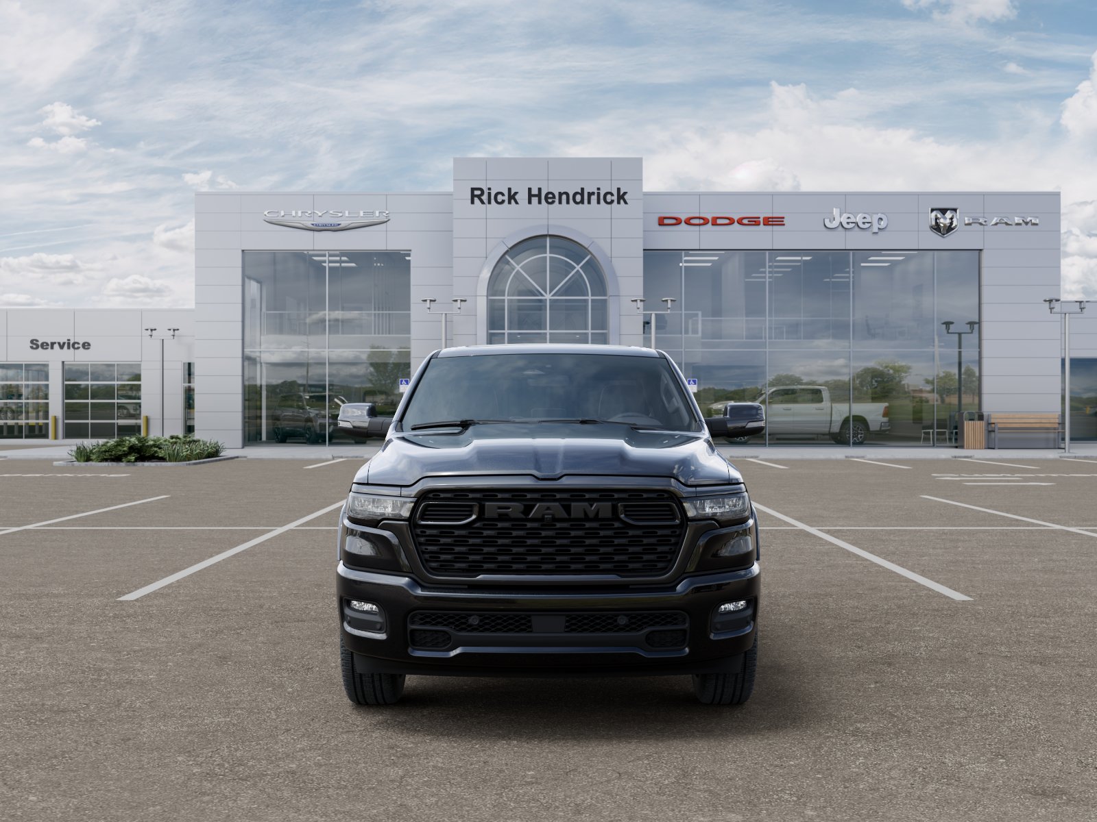 New 2026 Diamond Black Crystal Pearl-Coat Exterior Paint RAM Big Horn image 41