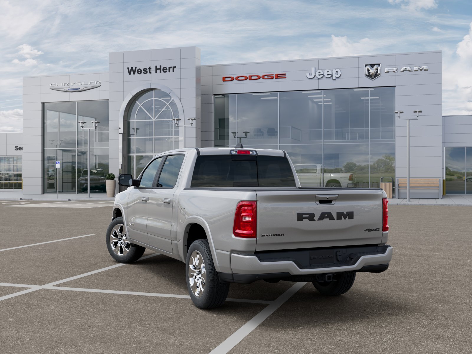 New 2026 Silver Zynith Exterior Paint RAM Big Horn/Lone Star image 29