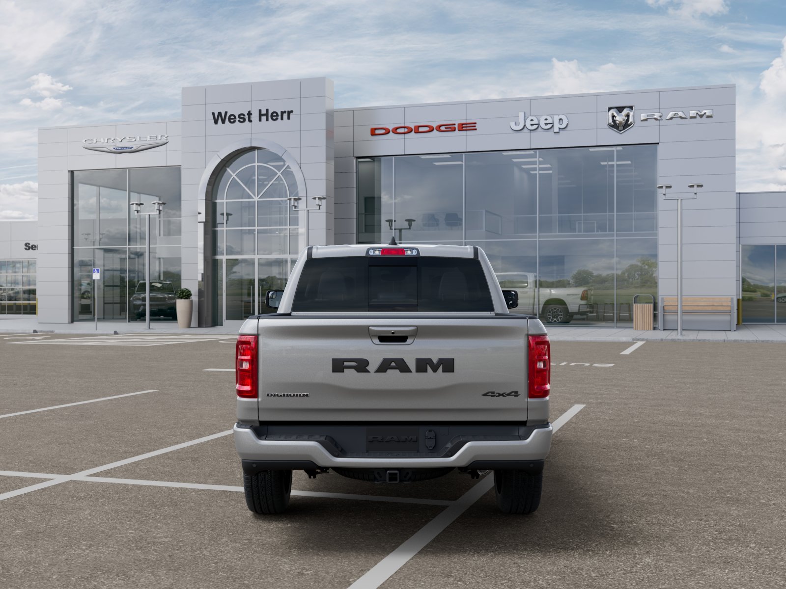 New 2026 Silver Zynith Exterior Paint RAM Big Horn/Lone Star image 33