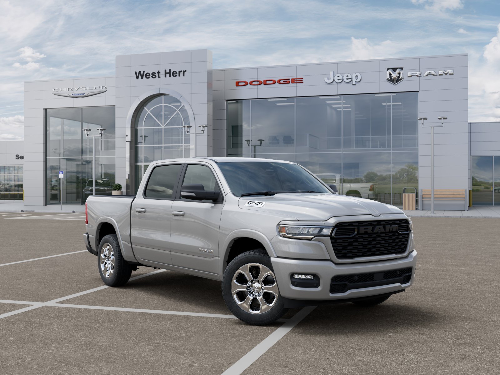 New 2026 Silver Zynith Exterior Paint RAM Big Horn/Lone Star image 31