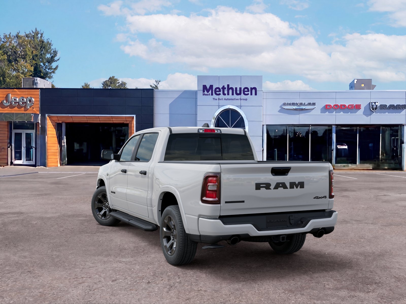 New 2026 Bright White Clear-Coat Exterior Paint RAM Big Horn image 29