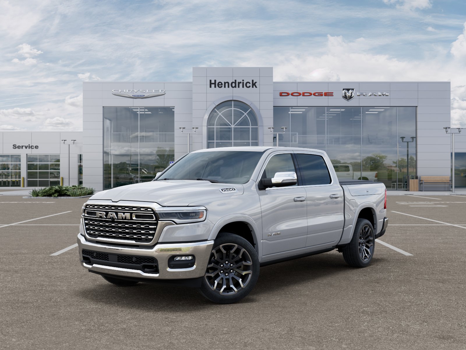 New 2026 Ivory White Tri-Coat Pearl-Coat Exterior Paint RAM Longhorn image 36