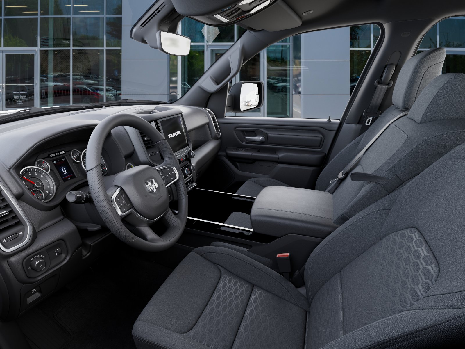 New 2026 Granite Crystal Metallic Clearcoat RAM Tradesman image 48
