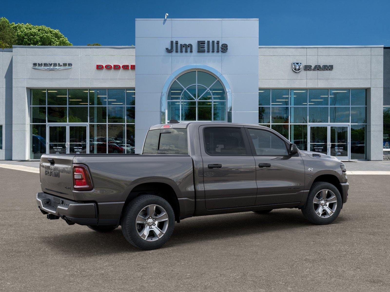 New 2026 Granite Crystal Metallic Clear-Coat Exterior Paint RAM Tradesman image 30