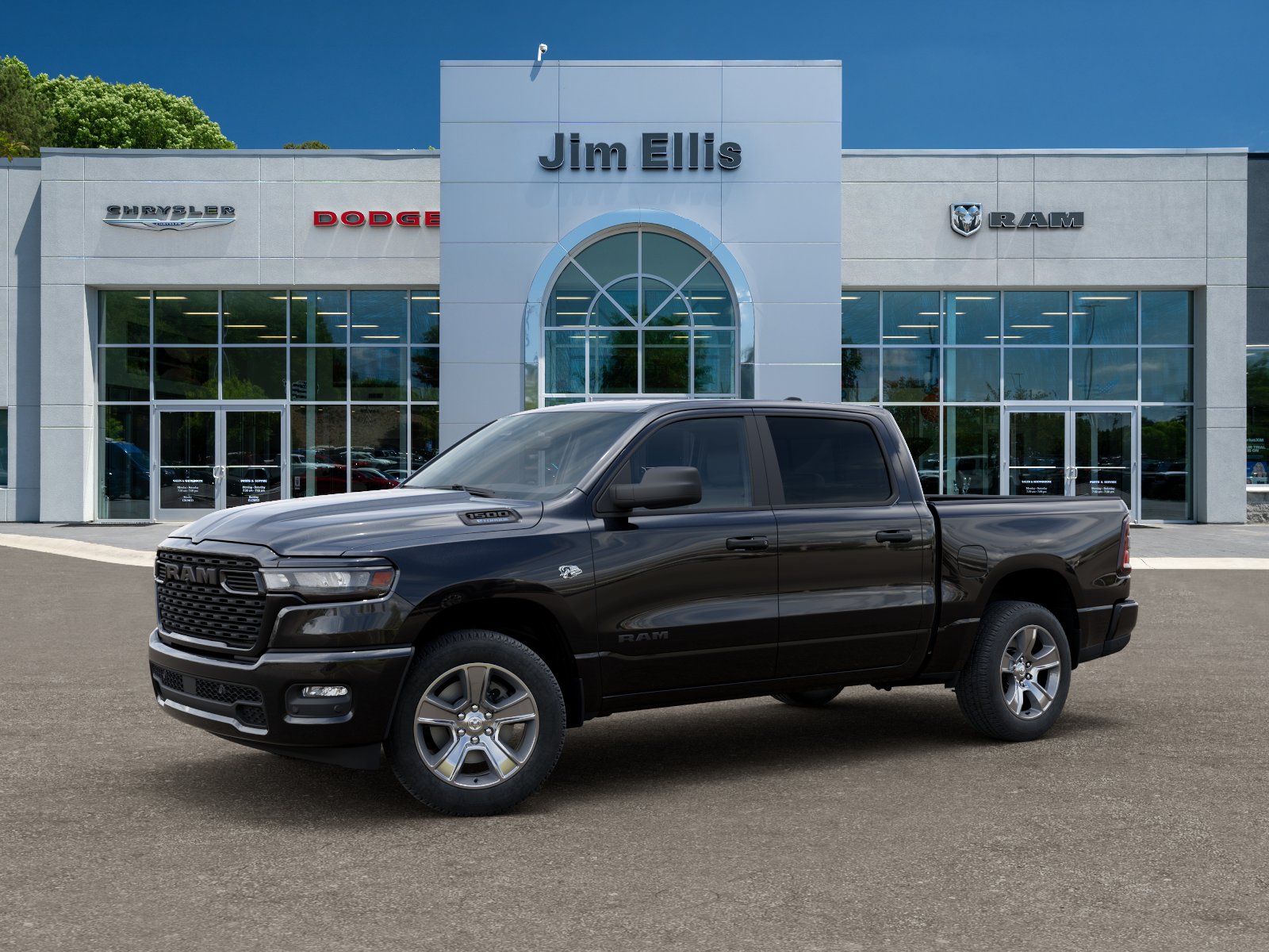 New 2026 Diamond Black Crystal Pearl-Coat Exterior Paint RAM Express image 28