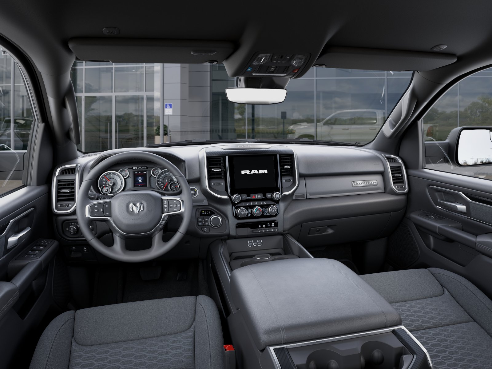 New 2026 Granite Crystal Metallic Clear-Coat Exterior Paint RAM RAM 1500 BIG HORN CREW CAB 4X4 image 40