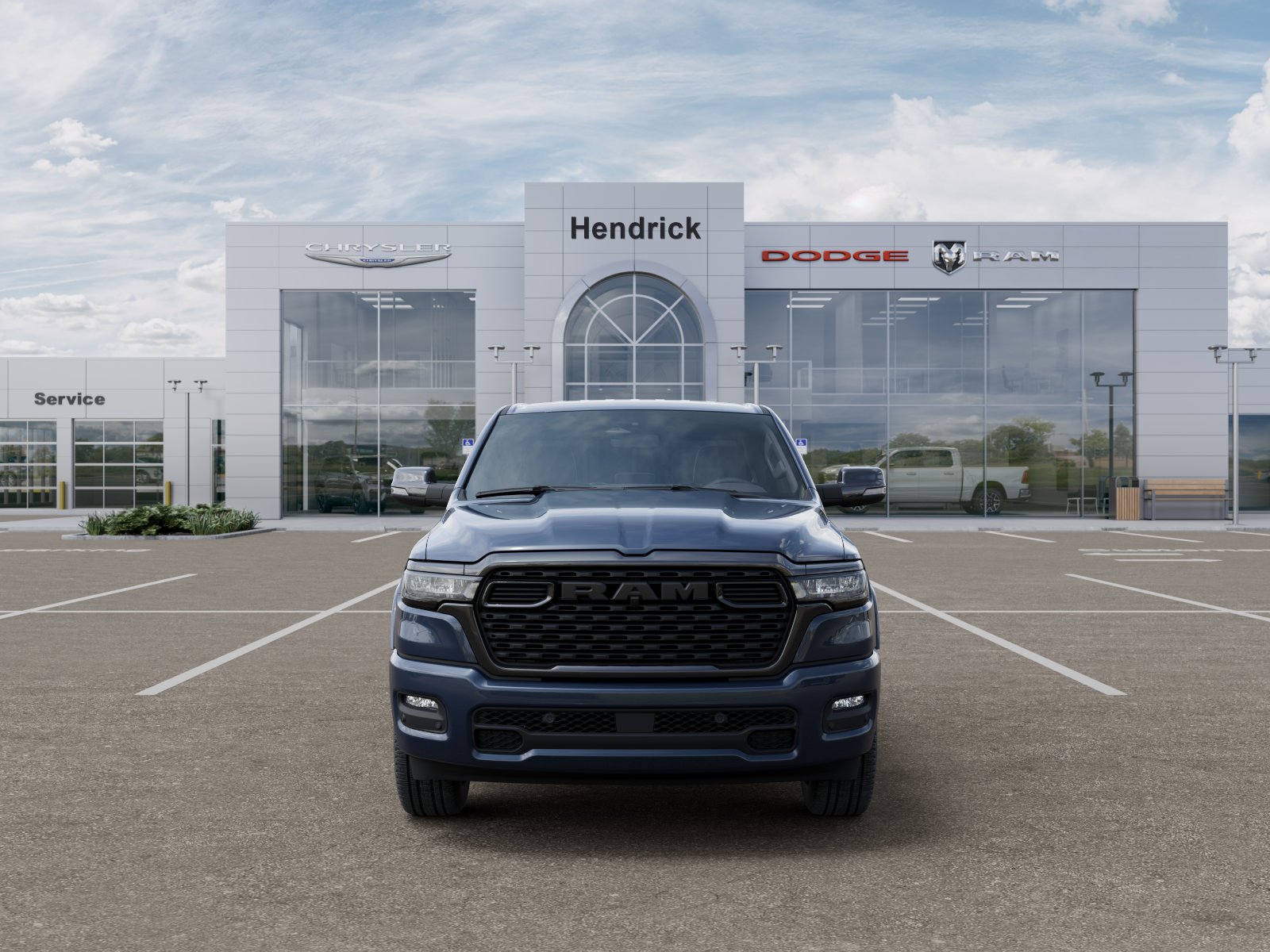 New 2026 Forged Blue Metallic RAM Big Horn image 32