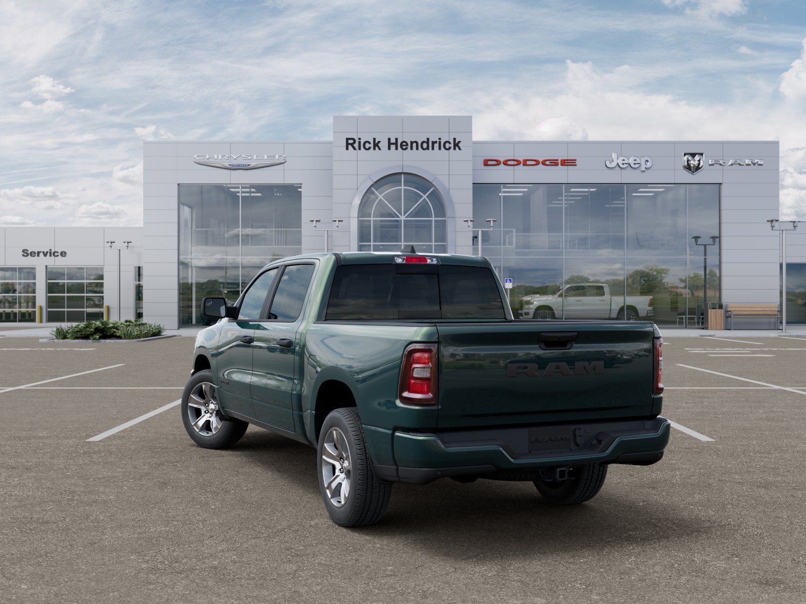 New 2026 Serrano-Green Metallic Exterior Paint RAM Express image 4