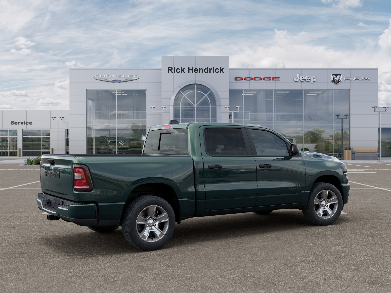 New 2026 Serrano-Green Metallic Exterior Paint RAM Express image 5