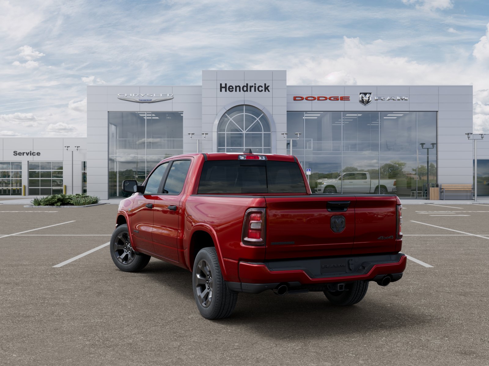 New 2026 Molten Red Pearlcoat RAM Big Horn image 38