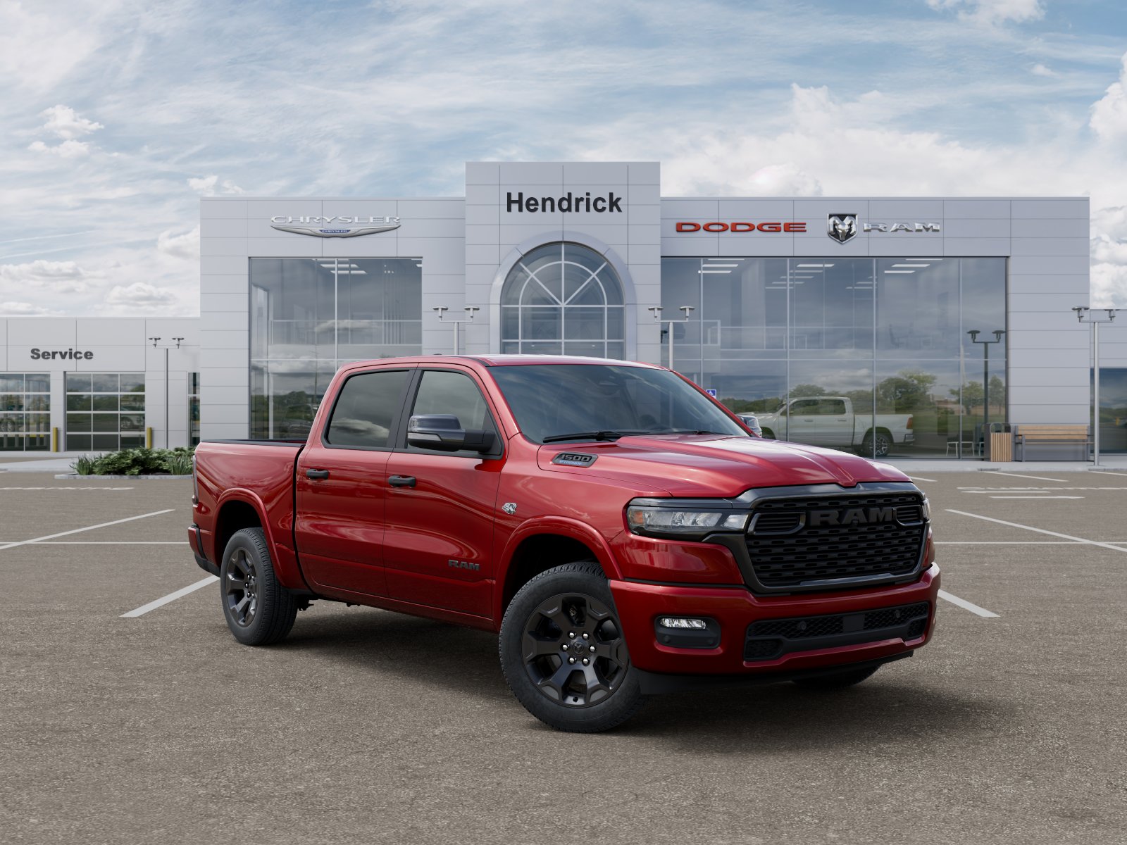 New 2026 Molten Red Pearlcoat RAM Big Horn image 35