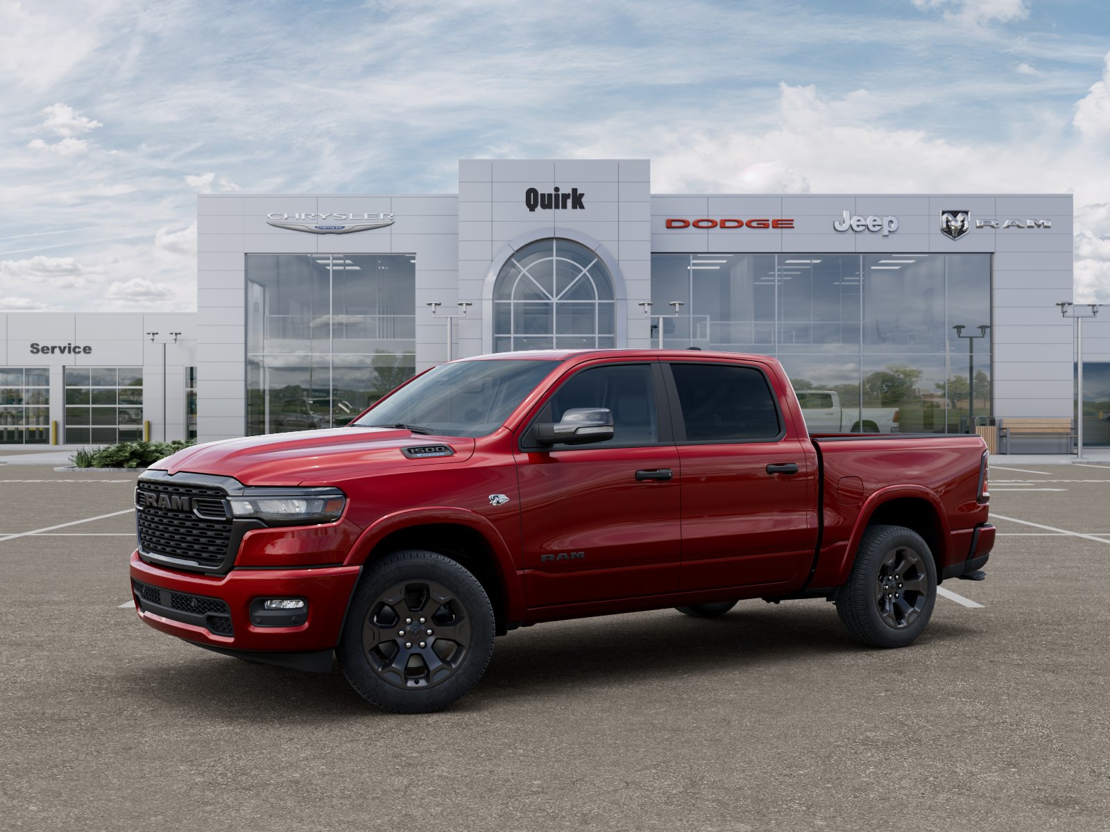 New 2026 Molten Red Pearlcoat Ram Big Horn image 28
