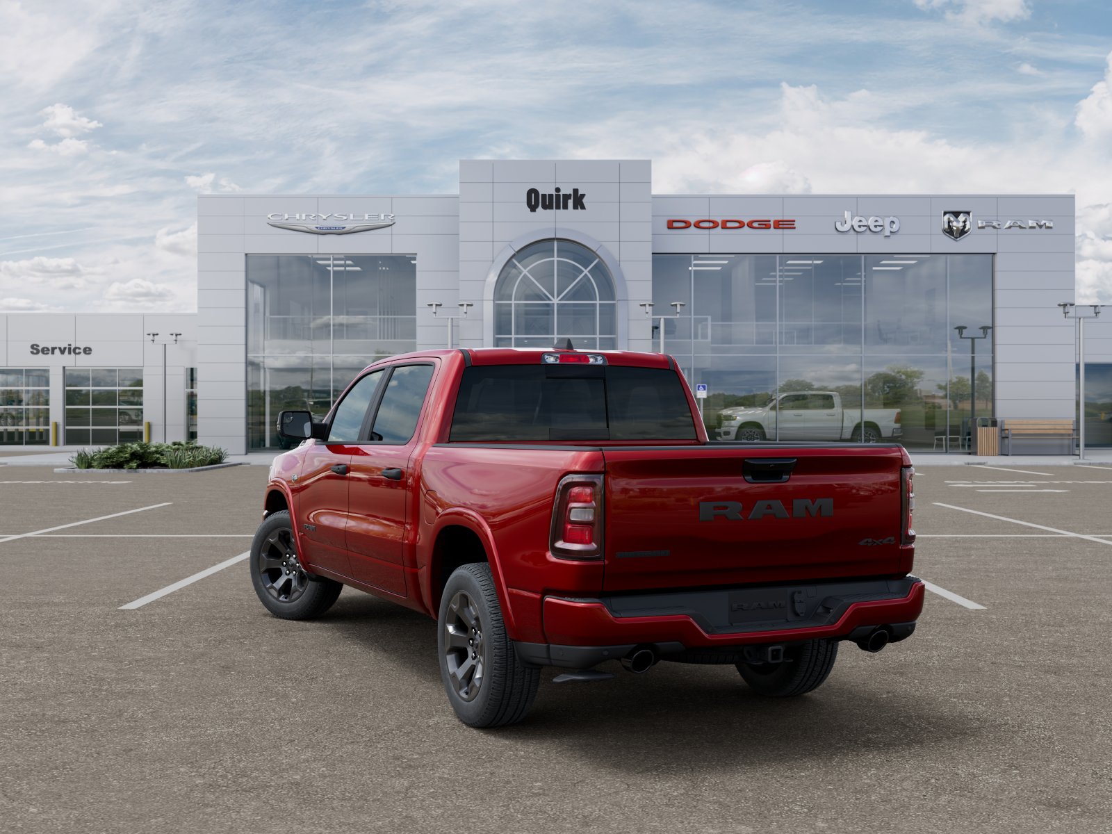New 2026 Molten Red Pearlcoat Ram Big Horn image 29