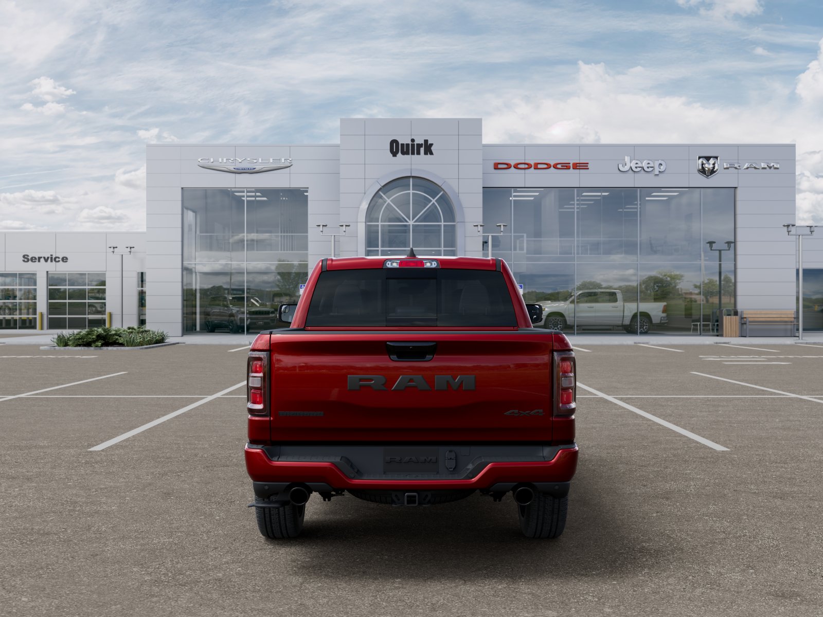 New 2026 Molten Red Pearlcoat Ram Big Horn image 33