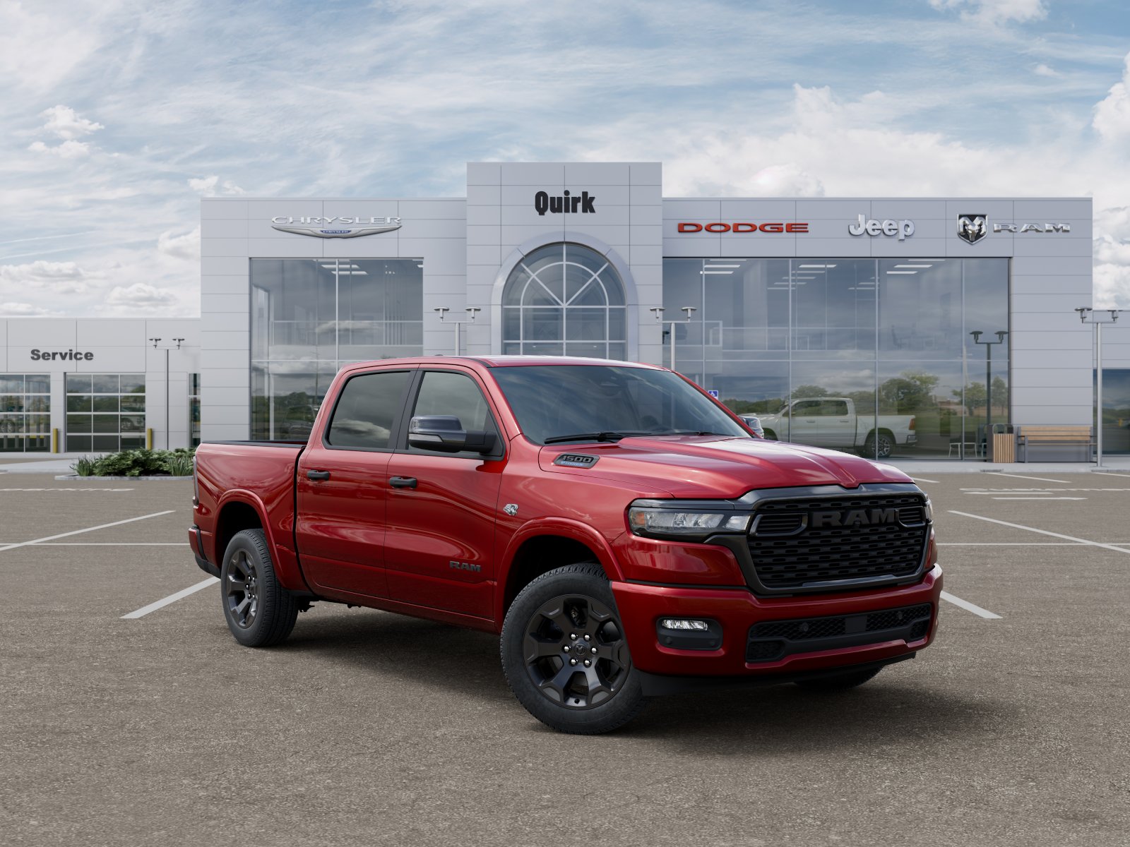 New 2026 Molten Red Pearlcoat Ram Big Horn image 31
