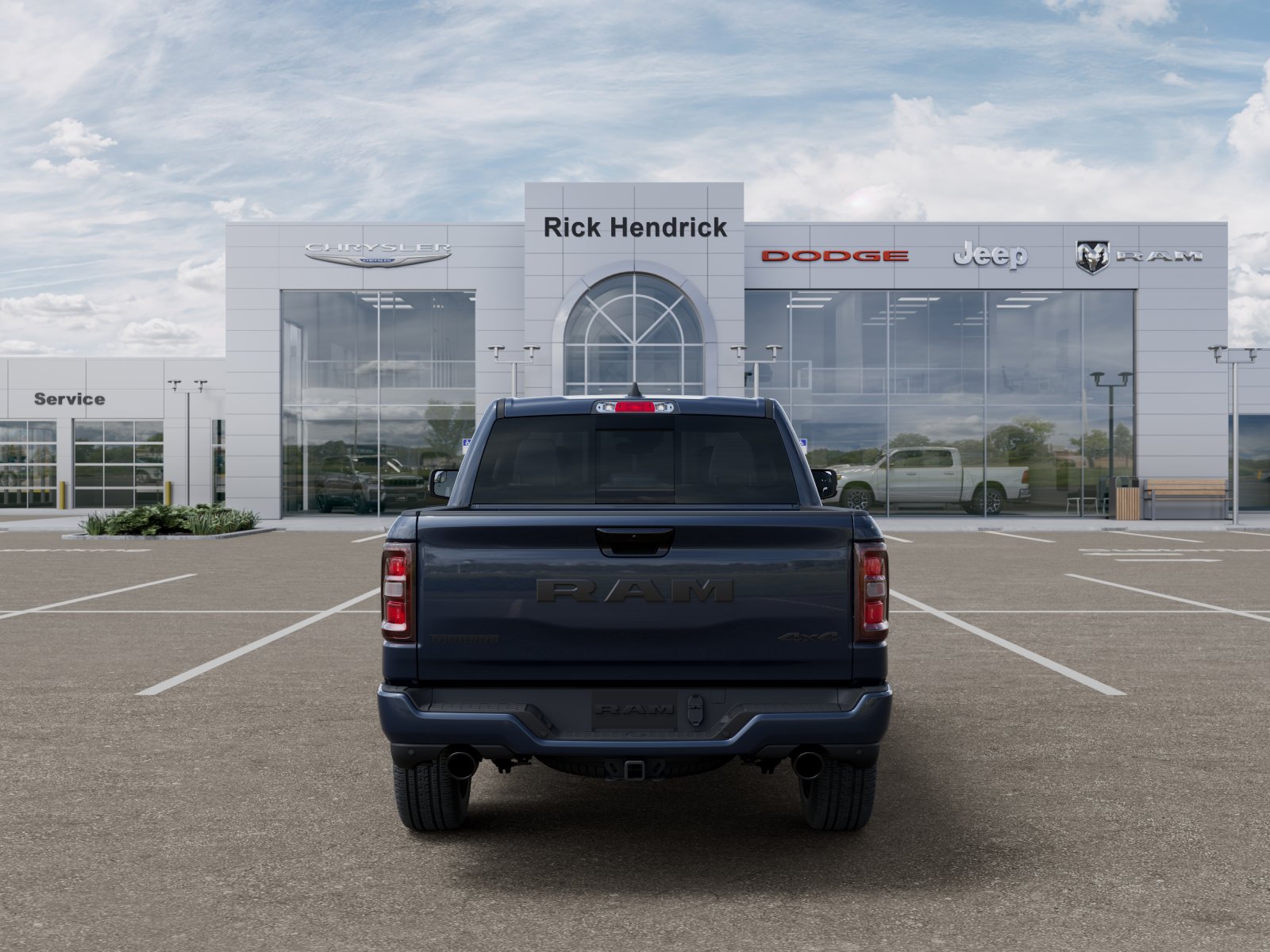 New 2026 Forged Blue Metallic Exterior Paint RAM Big Horn image 40