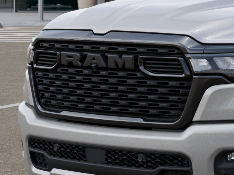 New 2026 Silver Zynith Exterior Paint Ram RAM 1500 BIG HORN CREW CAB 4X4 image 11