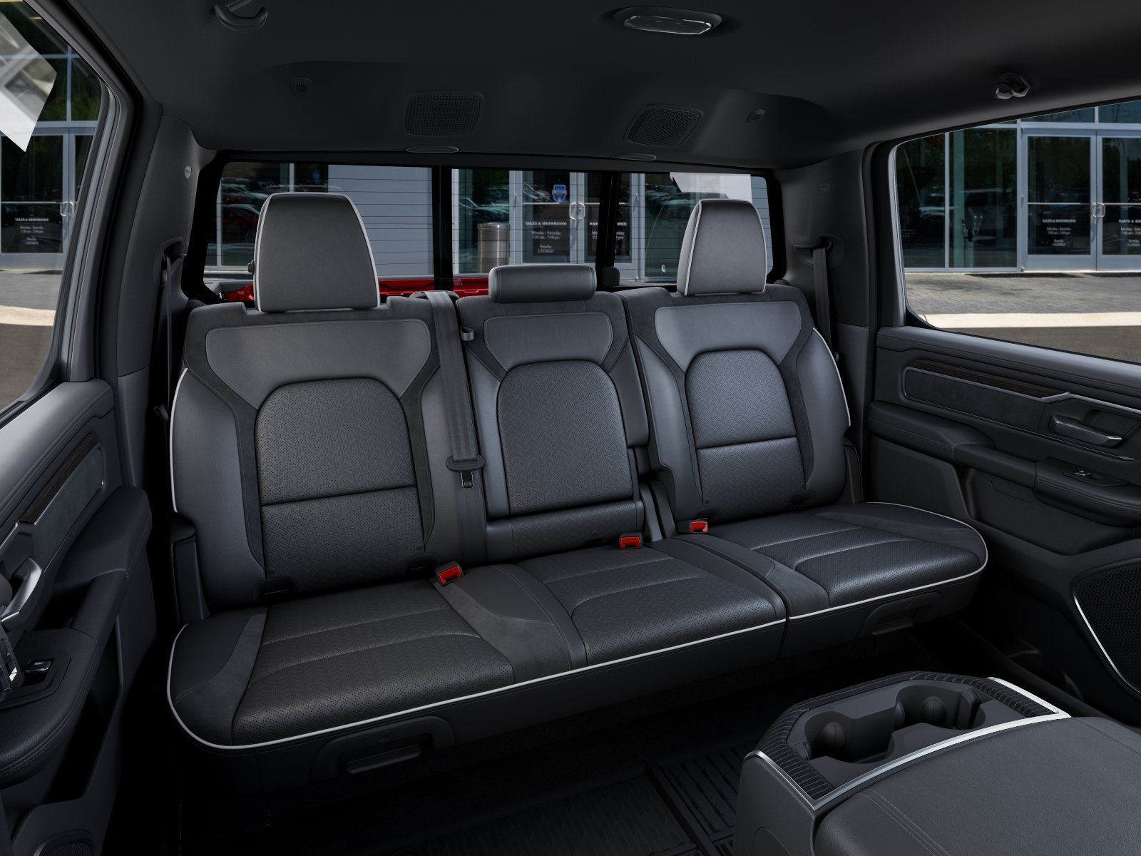 New 2026 Molten Red Pearl-Coat Exterior Paint RAM Laramie image 41