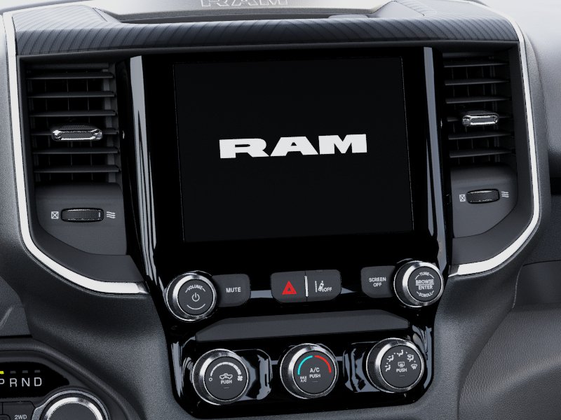 New 2026 Bright White Clear-Coat Exterior Paint RAM RAM 1500 BIG HORN CREW CAB 4X4 image 44