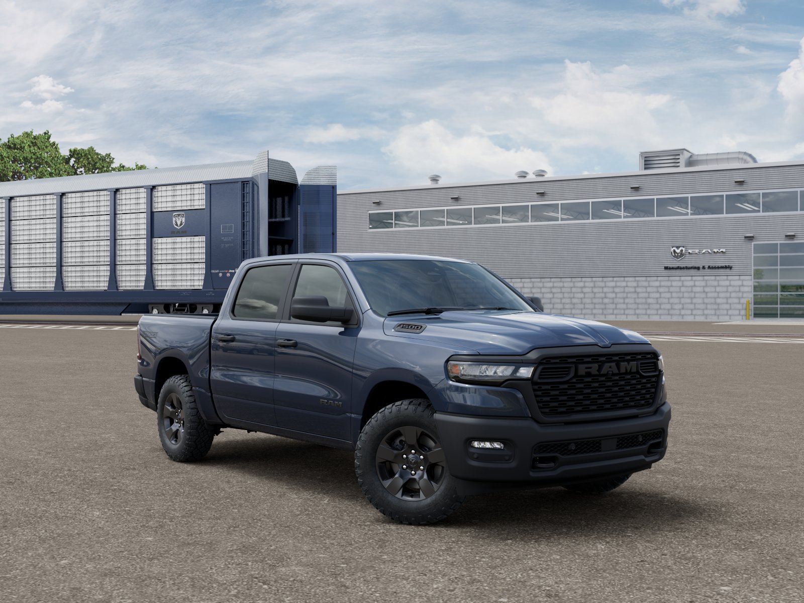 New 2026 Forged Blue Metallic Exterior Paint RAM Warlock image 5