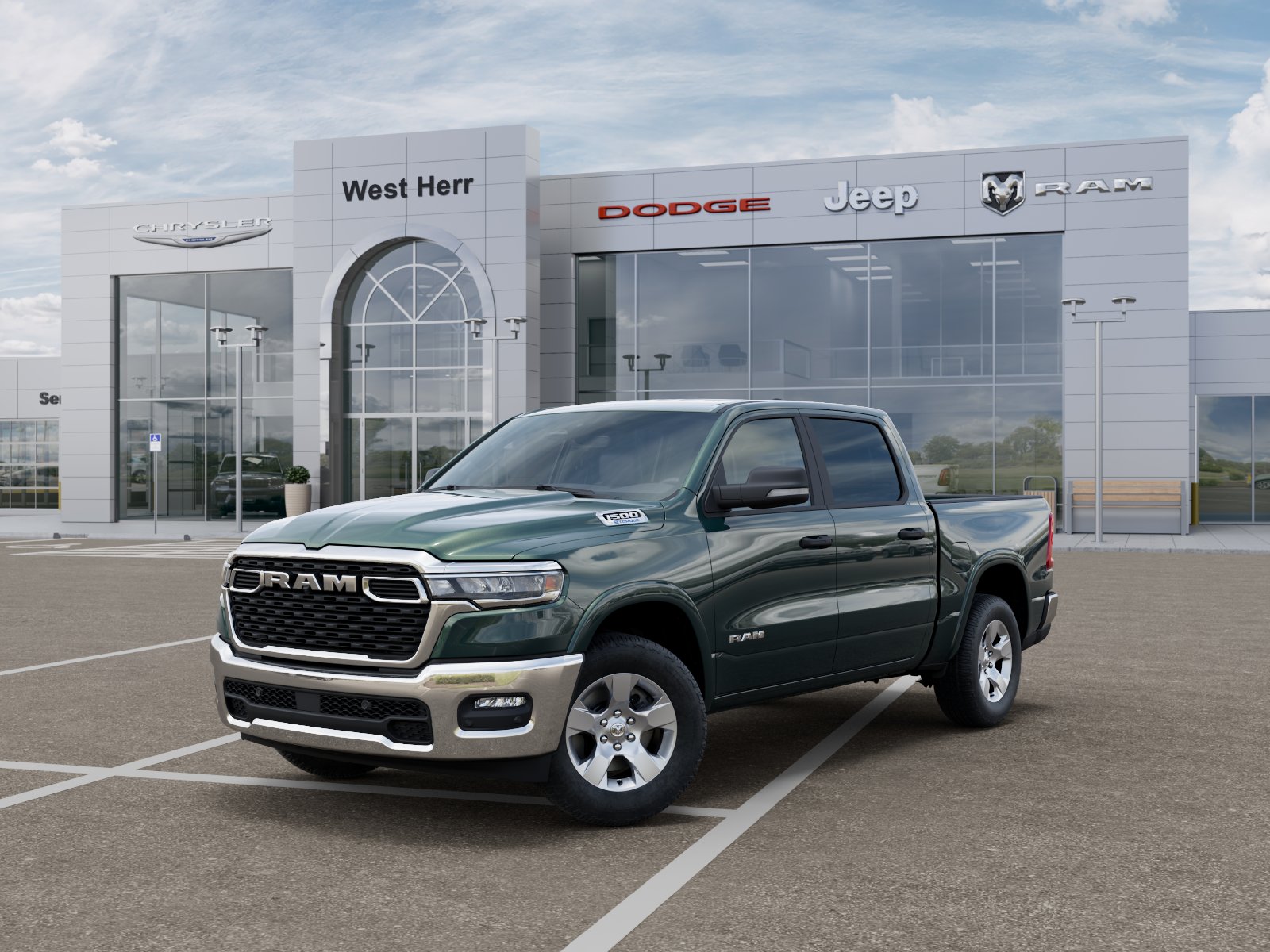 New 2026 Ram Ram 1500 RAM 1500 BIG HORN CREW CAB 4X4 Crew Cab in