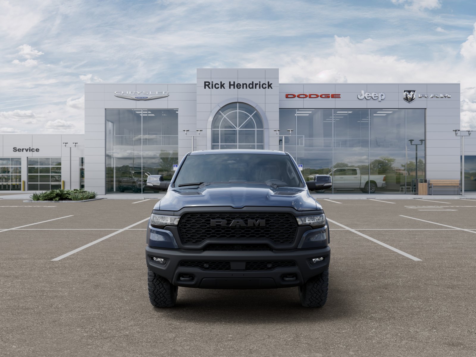 New 2026 Forged Blue Metallic Exterior Paint RAM Rebel image 43