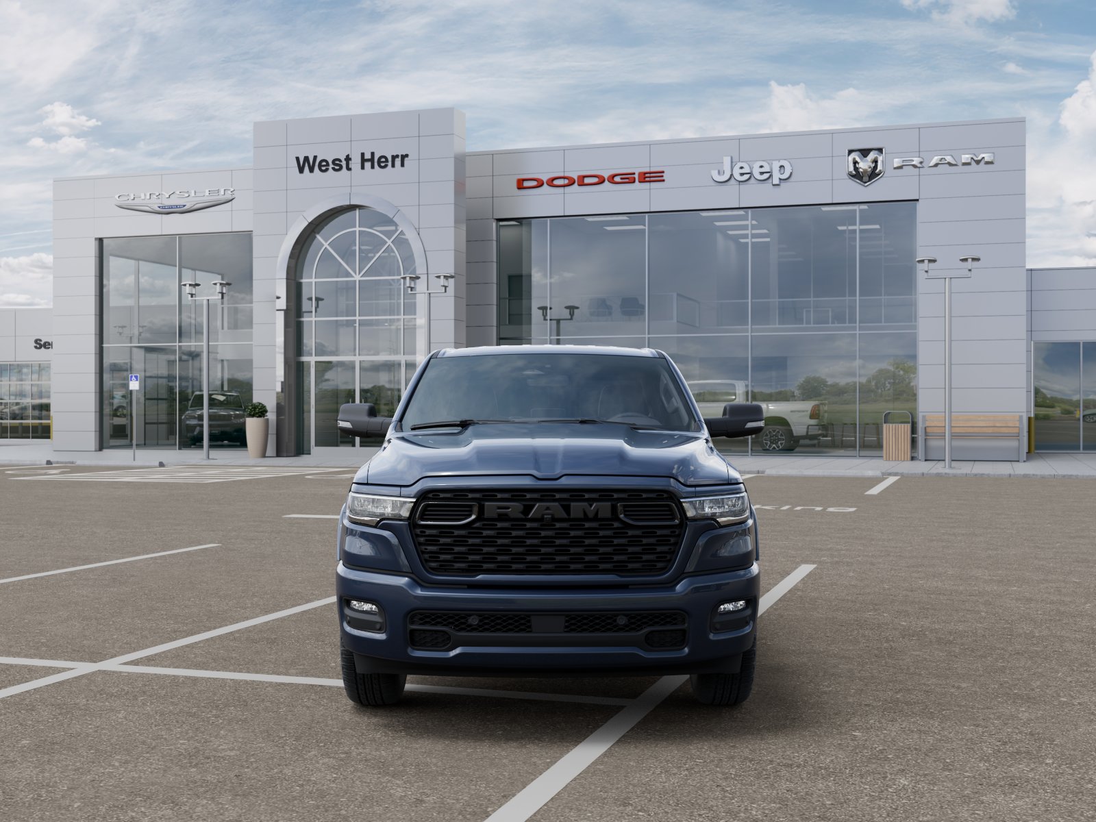 New 2026 Blue Metallic Ram Big Horn/Lone Star image 6