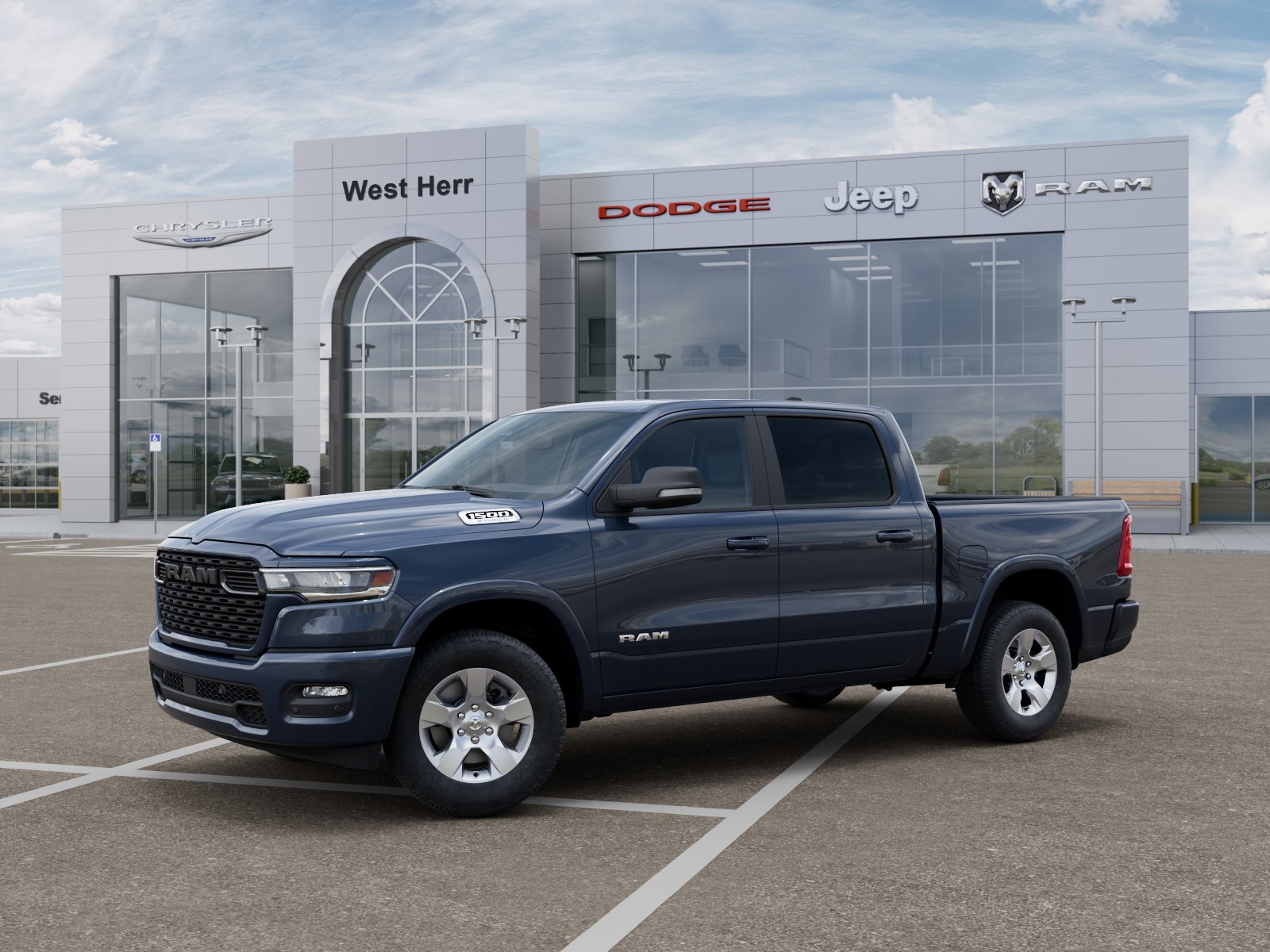 New 2026 Blue Metallic Ram Big Horn/Lone Star image 2
