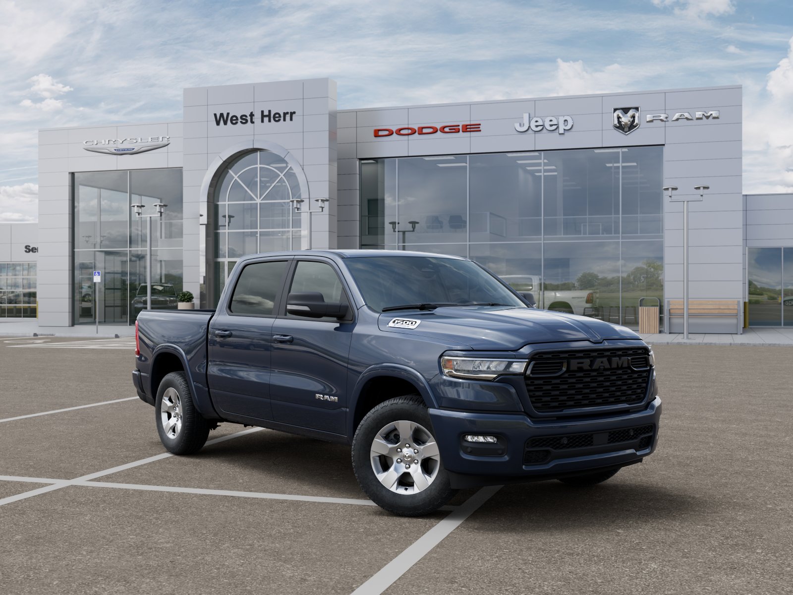 New 2026 Blue Metallic Ram Big Horn/Lone Star image 5