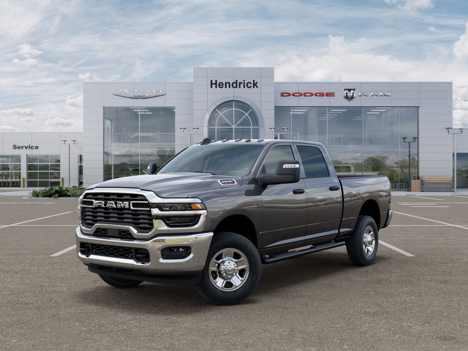 New 2026 Granite Crystal Metallic Clear-Coat Exterior Paint RAM Tradesman image 35