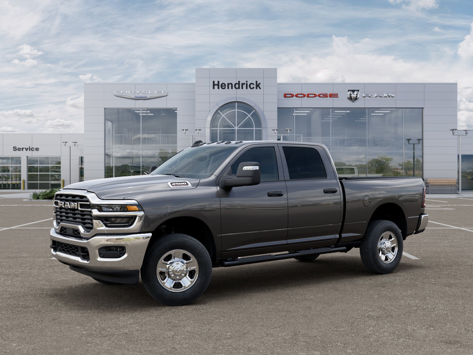 New 2026 Granite Crystal Metallic Clear-Coat Exterior Paint RAM Tradesman image 36