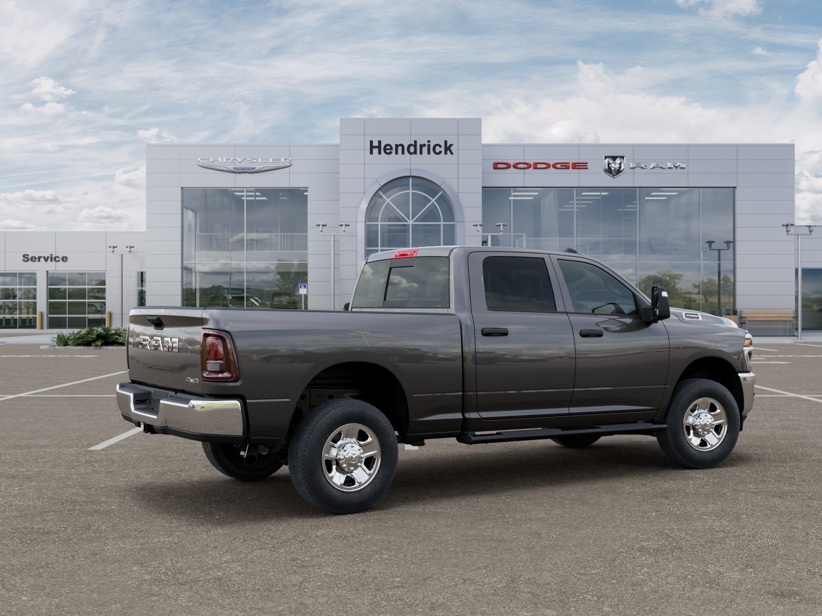 New 2026 Granite Crystal Metallic Clear-Coat Exterior Paint RAM Tradesman image 38