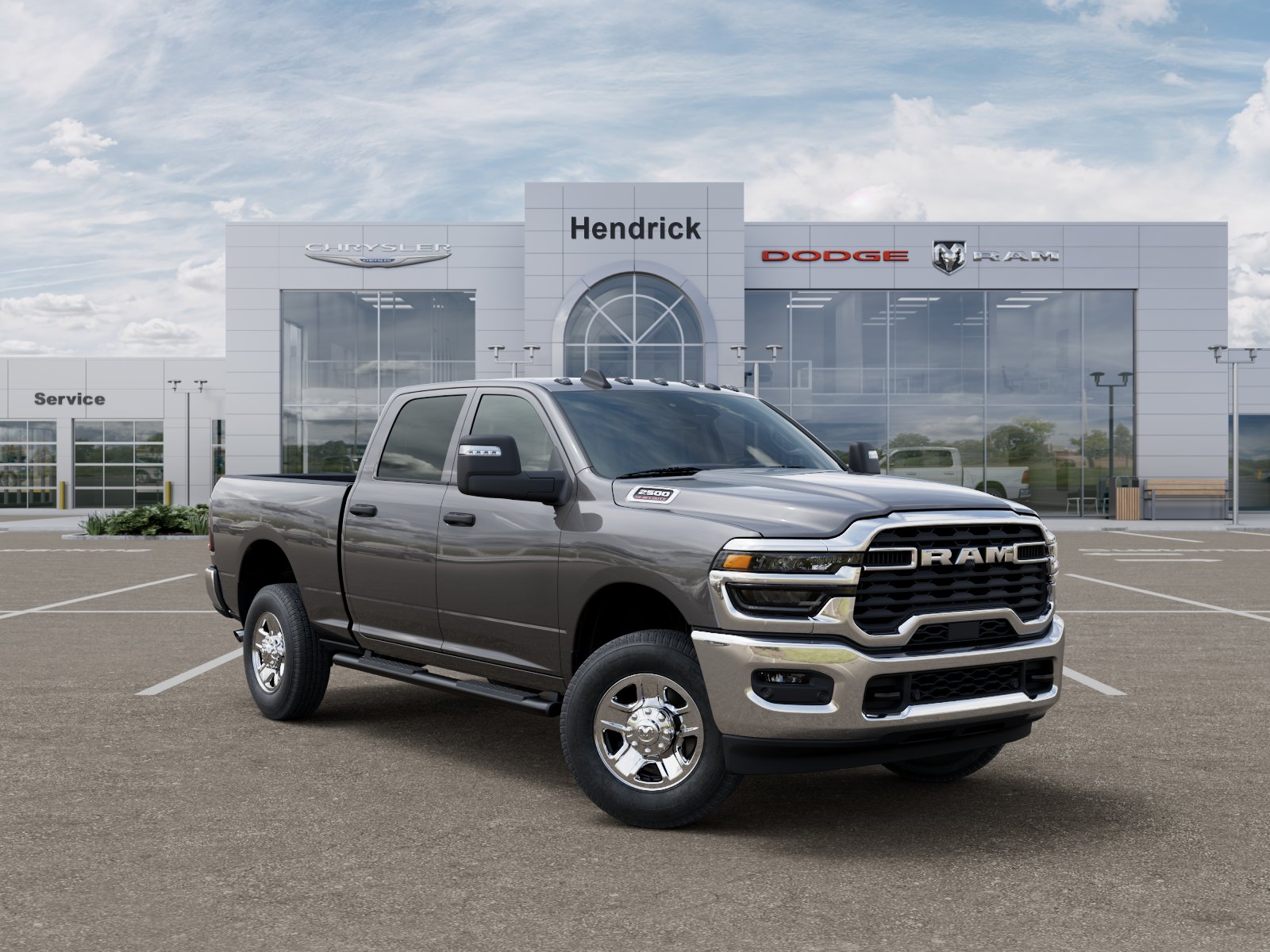 New 2026 Granite Crystal Metallic Clear-Coat Exterior Paint RAM Tradesman image 39