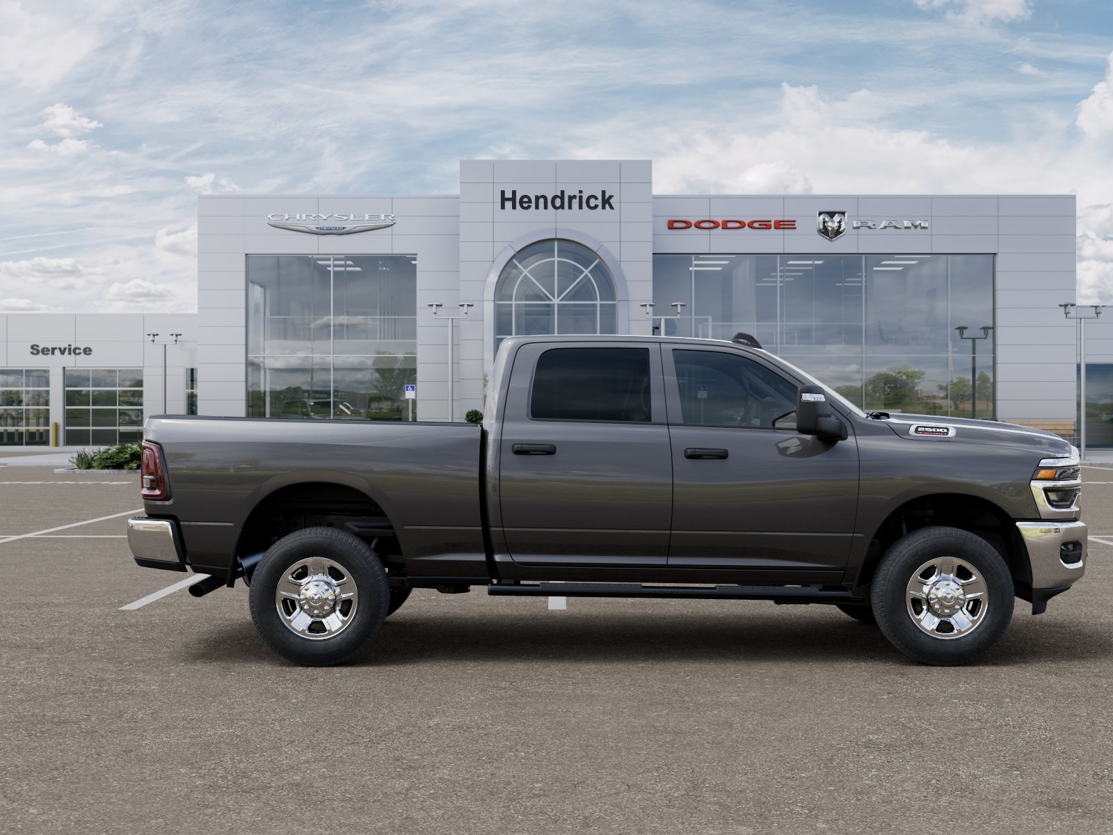 New 2026 Granite Crystal Metallic Clear-Coat Exterior Paint RAM Tradesman image 55