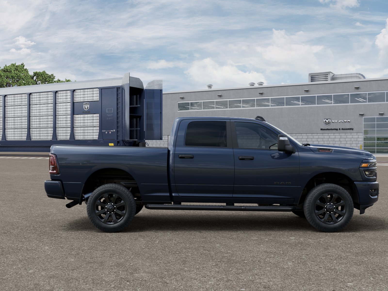 New 2026 Forged Blue Metallic Exterior Paint RAM BIG HORN image 21