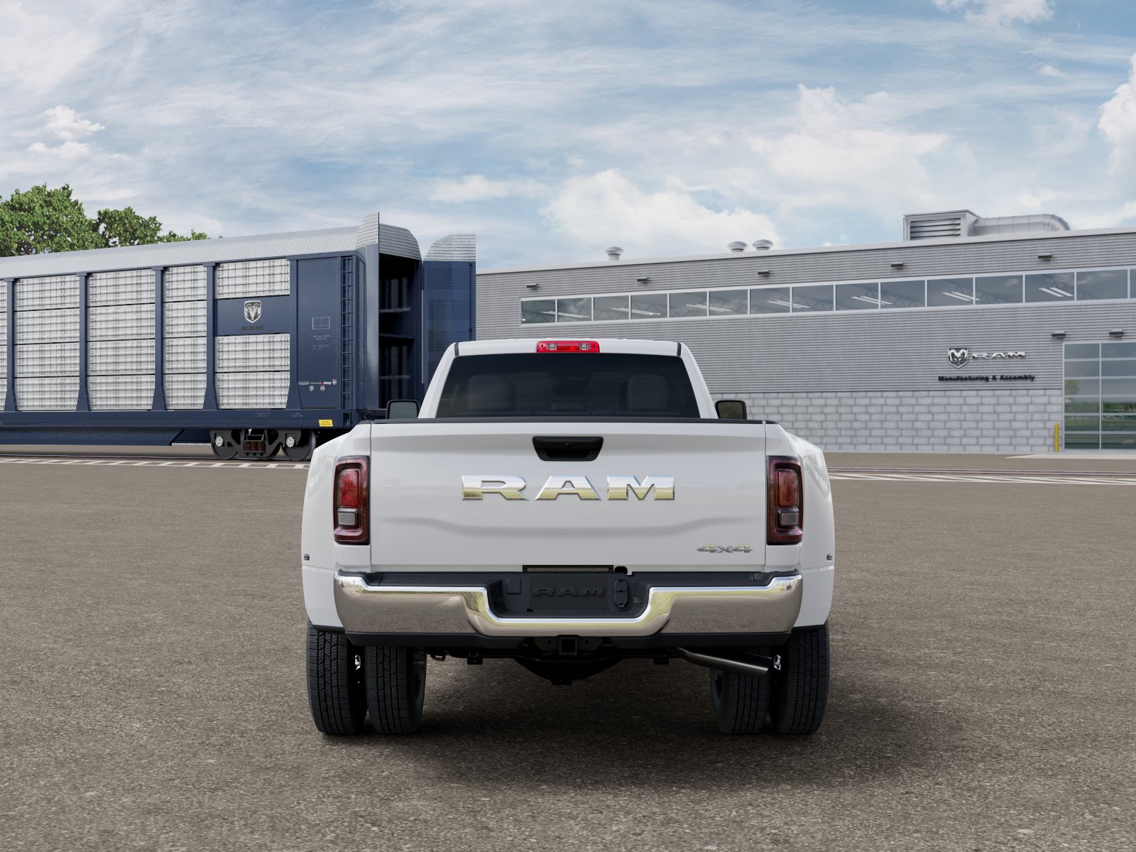 New 2026 Bright White Clear-Coat Exterior Paint RAM TRADESMAN image 7
