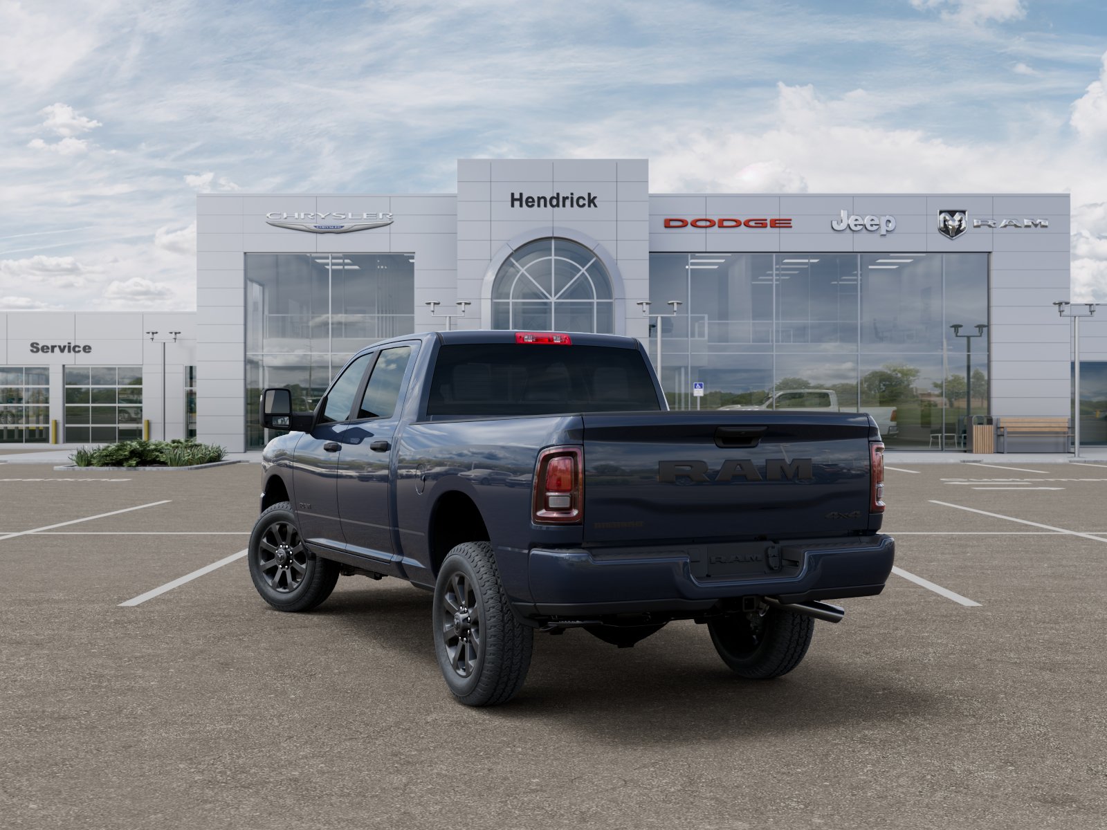 New 2026 Forged Blue Metallic RAM Big Horn image 39