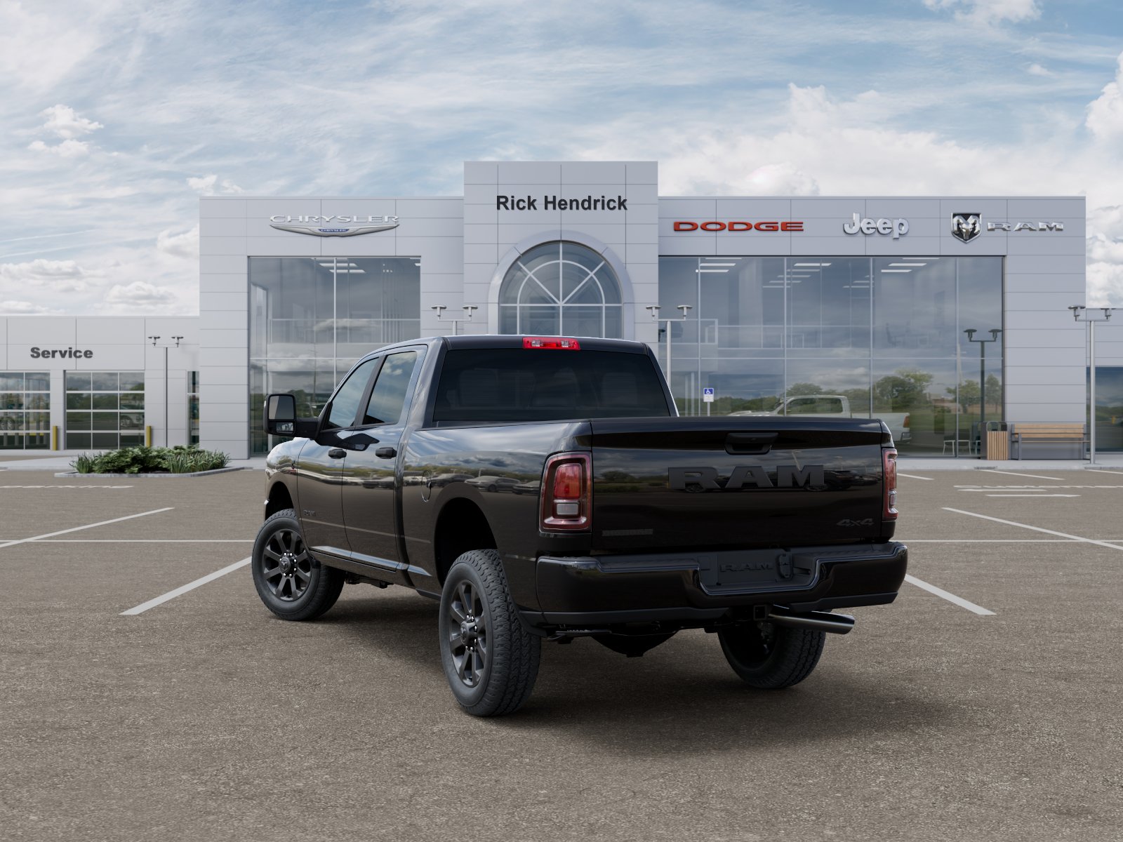 New 2026 Diamond Black Crystal Pearl-Coat Exterior Paint RAM  image 42