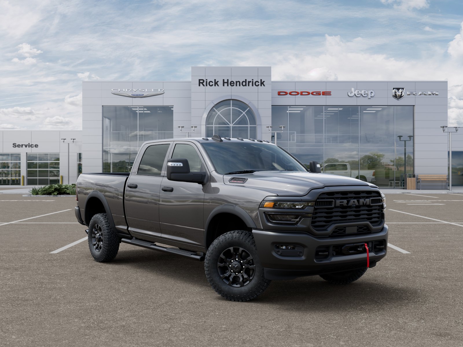 New 2026 Granite Crystal Metallic Clear-Coat Exterior Paint RAM Tradesman image 35
