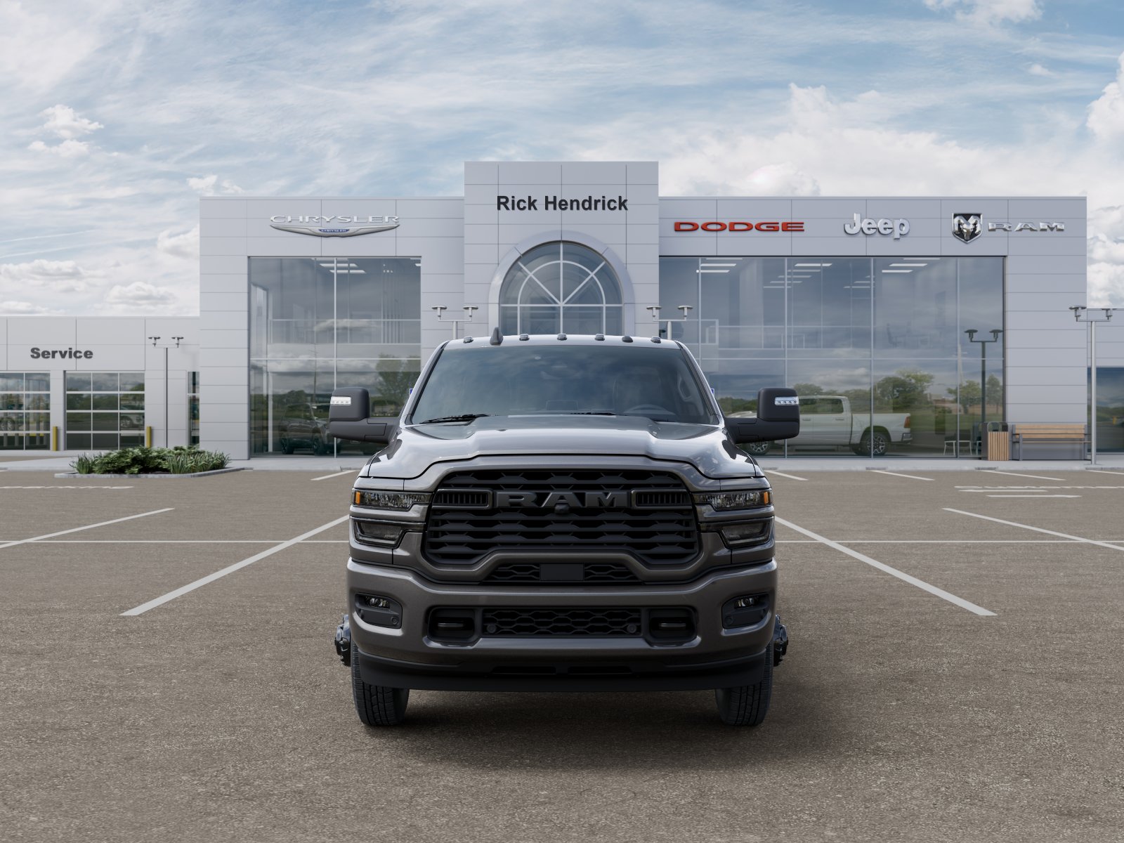 New 2026 Granite Crystal Metallic Clear-Coat Exterior Paint RAM Big Horn image 33