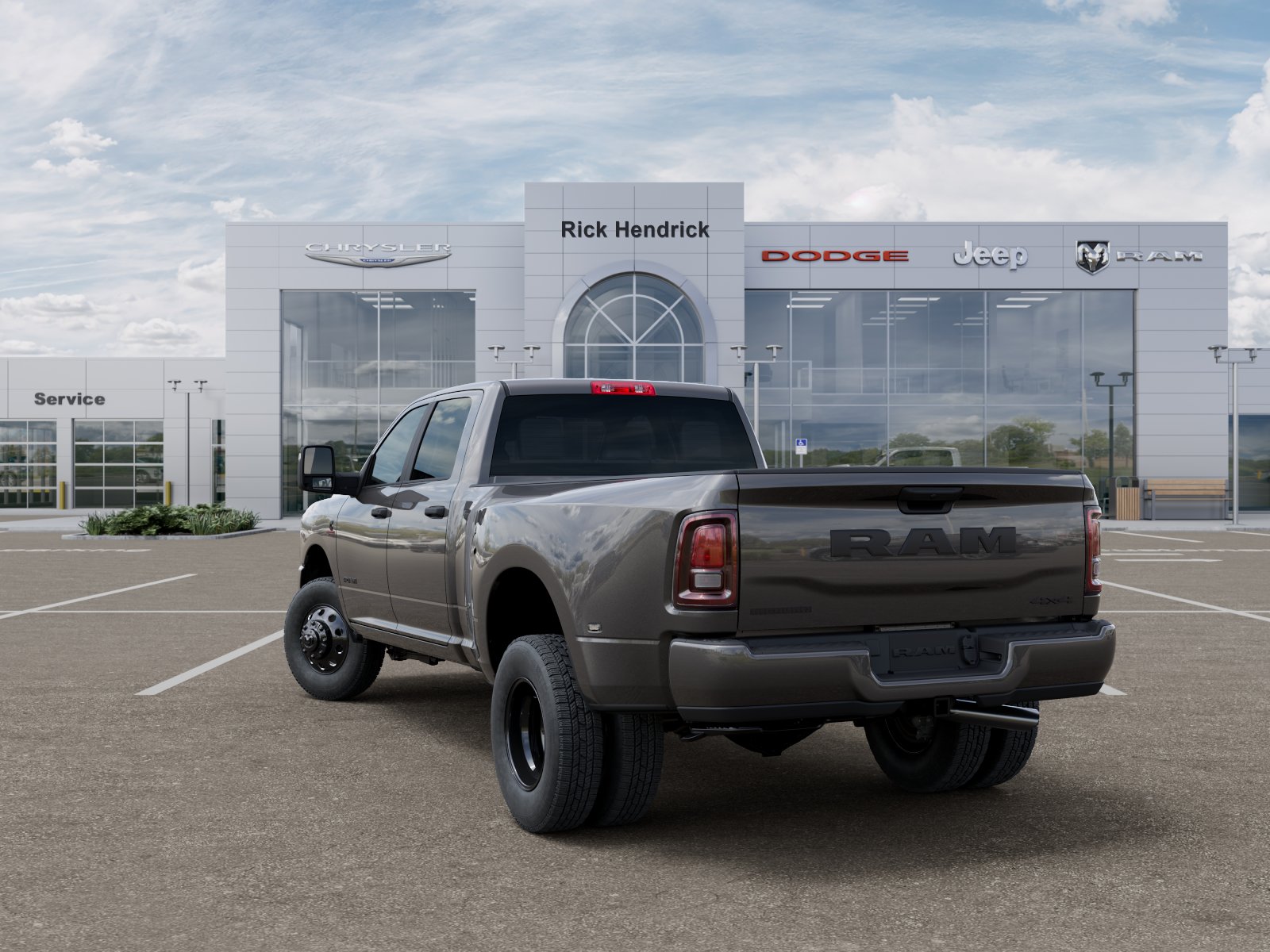 New 2026 Granite Crystal Metallic Clear-Coat Exterior Paint RAM Big Horn image 31